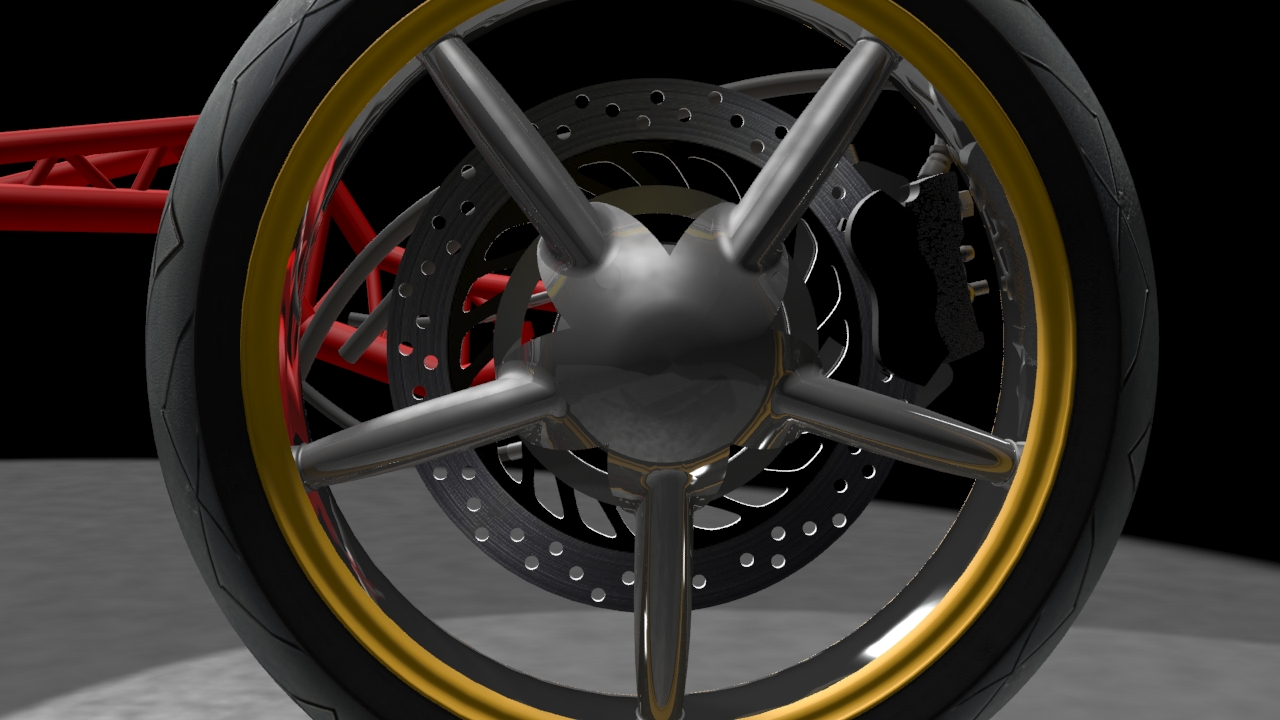 sem streamlined electric motorcycle center hub steering